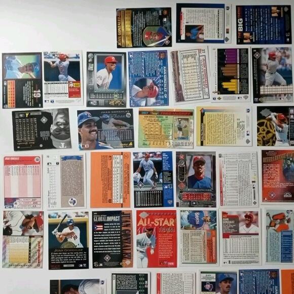 Lot Of 47 Juan Gonzalez Baseball Cards HOF Rangers All-Star Topps Upper Deck - Picture 8 of 11